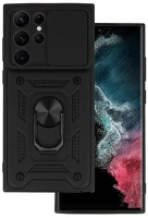 Gigapack GP-136551 Samsung s22 ultra 5g  defender szilikon telefonvédő ütésállóság, kameravédő, fekete kép