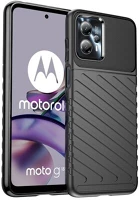 Gigapack GP-136734 szilikon telefonvédő ütésállóság, dombor minta, fekete kép