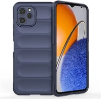 Gigapack GP-136801 Huawei nova y61  szilikon telefonvédő ütésállóság, 3d, sötétkék kép