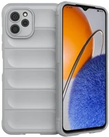 Gigapack GP-136845 Huawei nova y61  szilikon telefonvédő ütésállóság, 3d, világosszürke kép