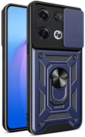 Gigapack GP-137656 Oppo reno 8 pro defender szilikon telefonvédő tok, sötétkék (gp-137656) kép