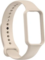 Gigapack GP-138288 Amazfit band 7  pótszíj egyedi méret, szilikon, csontfehér kép