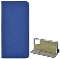 Gigapack GP-138713 Motorola moto g53  tok álló, bőr hatású flip, rombusz, sötétkék kép