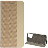 Gigapack GP-138719 Xiaomi redmi note 12/poco x5 bőr hatású flip tok, arany (gp-138719) kép