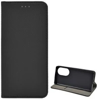 Gigapack GP-139190 Honor 70 bőr hatású flip tok, fekete (gp-139190) kép