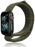 Gigapack GP-141136 Apple watch series 10 46mm  pótszíj egyedi méret, légáteresztő, sötétzöld