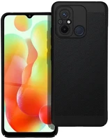 Gigapack GP-142540 Redmi 12c  műanyag telefonvédő légáteresztő, kameravédő, fekete kép
