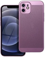 Gigapack GP-142579 Iphone 12 pro  műanyag telefonvédő légáteresztő, kameravédő, lila kép