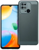 Gigapack GP-142656 Redmi 10c  műanyag telefonvédő légáteresztő, kameravédő, sötétzöld kép