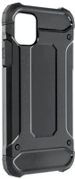 Gigapack GP-143042 defender szilikon telefonvédő ütésállóság, fémhatás, fekete kép