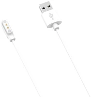 Gigapack gp-143806 Töltőkábel USB (mágneses, 100cm) FEHÉR - Haylou LS09B, Realme Watch 2 Pro, Realme Watch 3