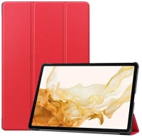 Gigapack GP-147065 tok álló, bőr hatású aktív flip, ceruza tartó, piros kép