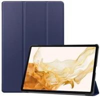 Gigapack GP-147067 tok álló, bőr hatású aktív flip, ceruza tartó, sötétkék kép