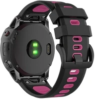 Gigapack GP-149184 pótszíj egyedi méret, QuickFit csatlakozás, FEKETE/RÓZSASZÍN kép