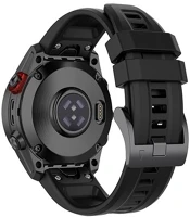 Gigapack GP-149203 Garmin fenix 7s solar  pótszíj egyedi méret, quickfit csatlakozás, fekete kép