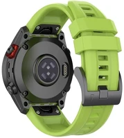 Gigapack GP-149224 Garmin fenix e  pótszíj egyedi méret, quickfit csatlakozás, világoszöld kép