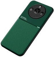 Gigapack GP-149501 szilikon telefonvédő ütésállóság, csíkos, sötétzöld kép