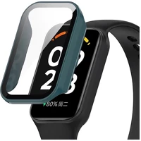 Gigapack GP-150348 xiaomi smart band 8 active / redmi smart band 2 sötétzöld műanyag keret + kép