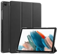 Gigapack GP-150662 Samsung tab a9 lte  tok álló, bőr hatású aktív flip, asztali tartó, fekete kép