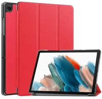 Gigapack GP-150665 Samsung tab a9 lte  tok álló, bőr hatású aktív flip, asztali tartó, piros kép