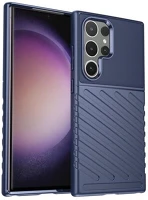 Gigapack GP-151351 szilikon telefonvédő ütésállóság, dombor minta, sötétkék kép