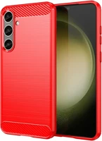 Gigapack GP-151388 Samsung galaxy s24+ szilikon telefonvédő tok, piros (gp-151388) kép