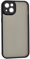 Gigapack GP-153356 Iphone 15 plus  szilikon telefonvédő ütésállóság, kameravédő, fekete kép