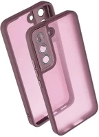 Gigapack GP-153400 Samsung s22 5g  szilikon telefonvédő ütésállóság, kameravédő, lila kép