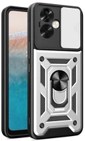 Gigapack GP-153694 defender szilikon telefonvédő ütésállóság, kameravédő, ezüst kép