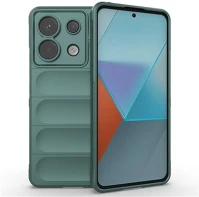 Gigapack GP-153889 Xiaomi poco x6 5g  szilikon telefonvédő ütésállóság, 3d, sötétzöld kép