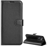 Gigapack GP-153937 Oppo a79 5g  tok álló, bőr hatású flip, prémium, fekete kép