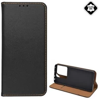 Gigapack GP-154020 Redmi note 13 pro 5g/poco x6 bőr flip tok, fekete (gp-154020) kép