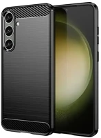 Gigapack GP-154151 Samsung a55 5g  szilikon telefonvédő ütésállóság, karbon minta, fekete kép