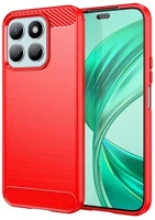 Gigapack GP-154157 Honor x8b 4g  szilikon telefonvédő ütésállóság, karbon minta, piros kép