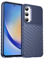 Gigapack GP-154195 szilikon telefonvédő ütésállóság, dombor minta, sötétkék kép