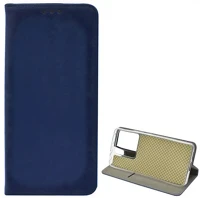 Gigapack GP-154250 Xiaomi poco x6 5g  tok álló, bőr hatású flip, rombusz, sötétkék kép
