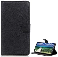 Gigapack GP-154487 Redmi note 13 pro 4g  tok álló, bőr hatású flip, prémium, fekete kép