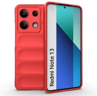 Gigapack GP-154875 Redmi note 13 4g  szilikon telefonvédő ütésállóság, 3d, piros kép