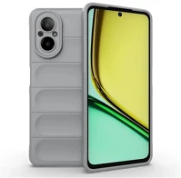 Gigapack GP-155155 Realme c67 4g  szilikon telefonvédő ütésállóság, 3d, világosszürke kép