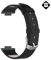 Gigapack GP-155165 Xiaomi smart band 8 pro  pótszíj egyedi méret, valódi bőr, fekete kép