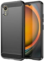 Gigapack GP-155882 szilikon telefonvédő ütésállóság, karbon minta, fekete kép