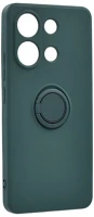 Gigapack GP-156194 szilikon telefonvédő tartógyűrű, kameravédő, sötétzöld kép