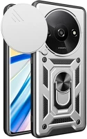 Gigapack GP-157531 Redmi a3 4g  defender szilikon telefonvédő ütésállóság, kameravédő, ezüst kép