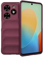 Gigapack GP-157779 Tecno spark go 2024 4g  szilikon telefonvédő ütésállóság, 3d, bordó kép