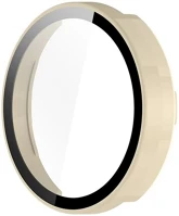 Gigapack GP-157889 Garmin lily 2  műanyag keret bumper, ütésállóság + kijelzővédő üveg, bézs kép