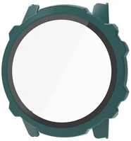Gigapack GP-157909 Amazfit falcon  műanyag keret bumper, ütésállóság + kijelzővédő üveg, sötétzöld kép