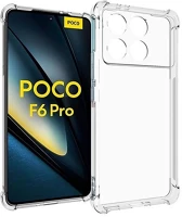 Gigapack GP-158635 Xiaomi poco f6 pro 4g  szilikon telefonvédő ütésállóság, légpárnás sarok, átlátszó kép