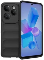 Gigapack GP-159111 Infinix hot 40 pro 4g  szilikon telefonvédő ütésállóság, 3d, fekete kép