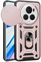 Gigapack GP-159229 Honor magic6 pro 5g  defender szilikon telefonvédő ütésállóság, kameravédő, rozéarany kép