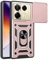 Gigapack GP-159230 defender szilikon telefonvédő ütésállóság, kameravédő, rozéarany kép